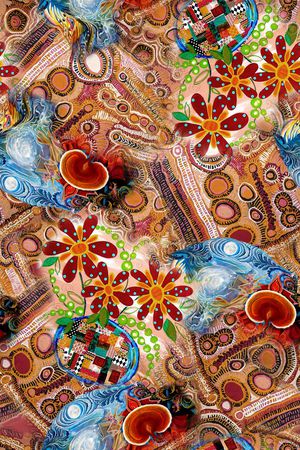 时尚印花华亿平台图片