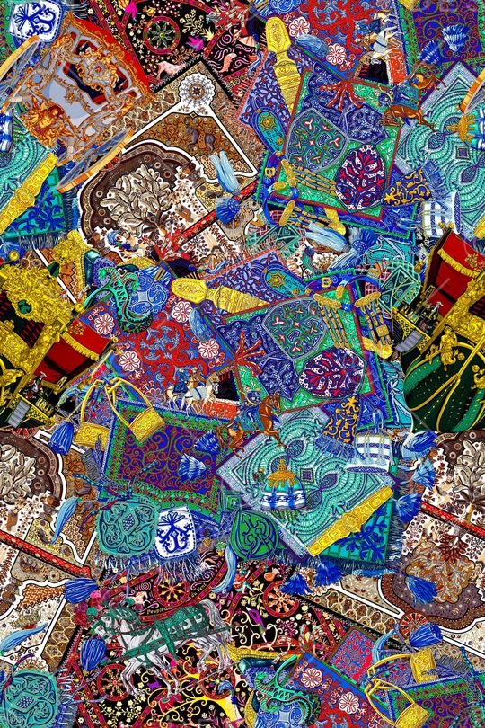 民族风印花华亿平台图片