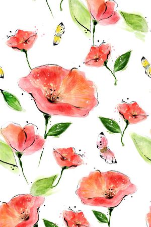 玫瑰印花华亿平台图片