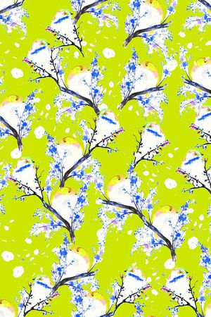 鸟印花华亿平台图片