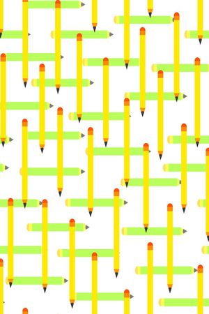 铅笔印花华亿平台图片