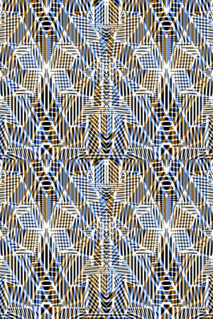 不规则几何印花华亿平台图片