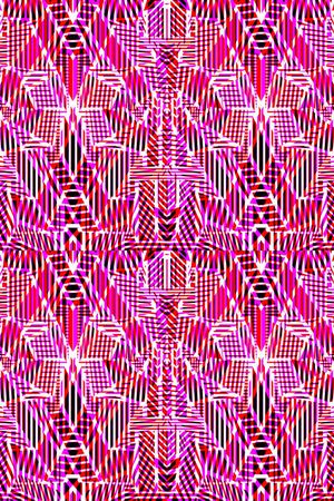 不规则几何印花华亿平台图片