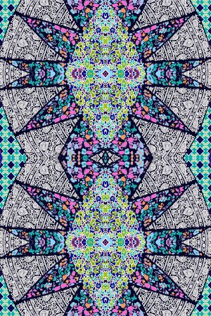 民族风印花华亿平台图片