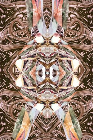 千鸟格印花华亿平台图片