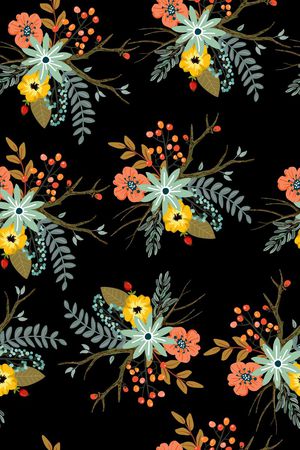 黑底印花华亿平台图片