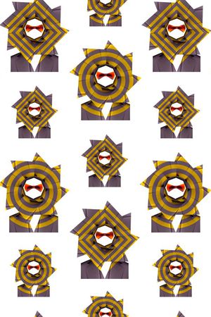 几何印花华亿平台图片