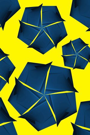 几何印花华亿平台图片