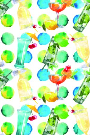 watercolor印花华亿平台图片