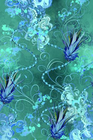 tropical印花华亿平台图片