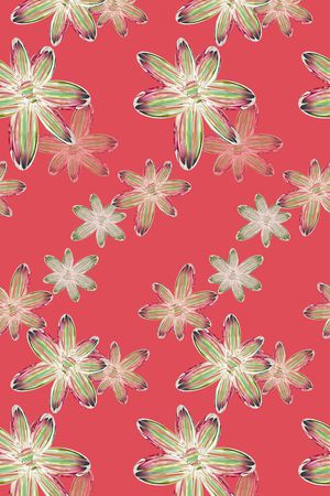 风格花卉印花华亿平台图片