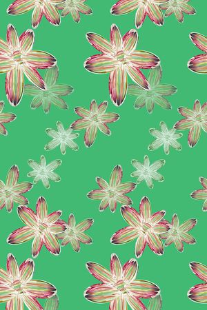 风格花卉印花华亿平台图片