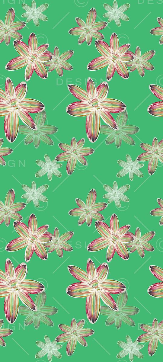 风格花卉印花华亿平台图片