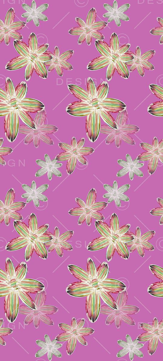 风格花卉印花华亿平台图片