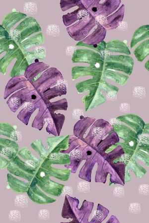 植物印花华亿平台图片