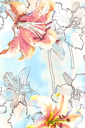 条纹印花华亿平台图片