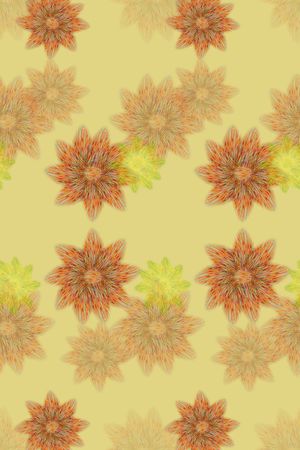 创意花卉印花华亿平台图片