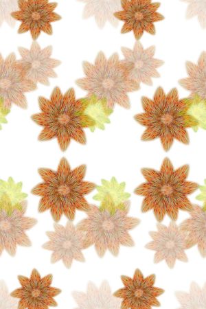 创意花卉印花华亿平台图片