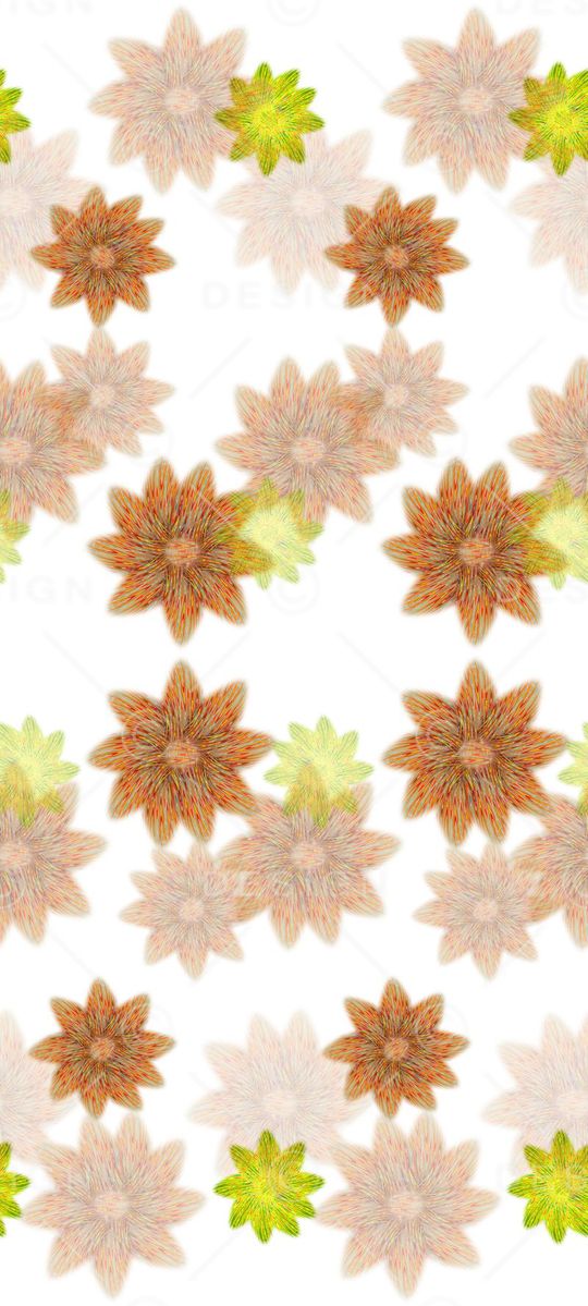 创意花卉印花华亿平台图片