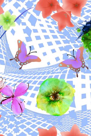 莫妮卡-女装华亿平台印花华亿平台图片