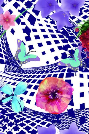 莫妮卡-女装华亿平台印花华亿平台图片