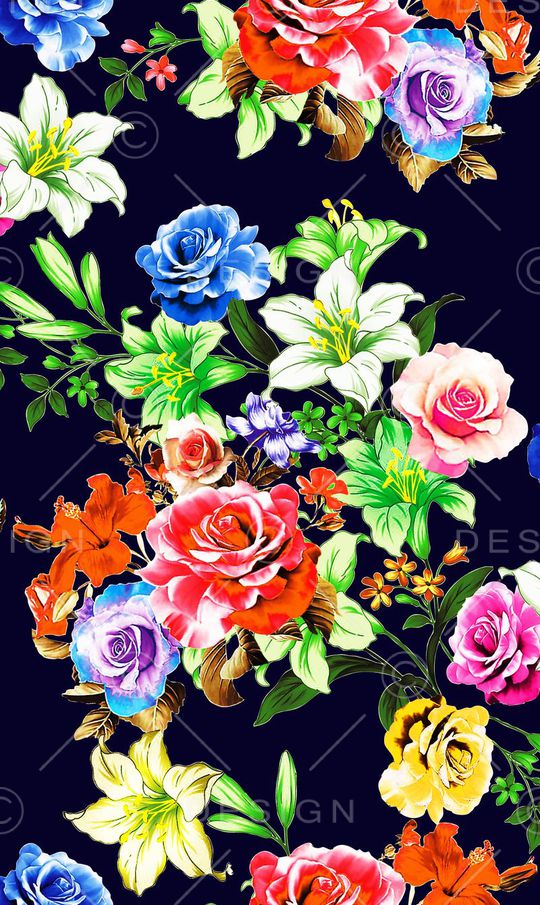 数码花印花华亿平台图片