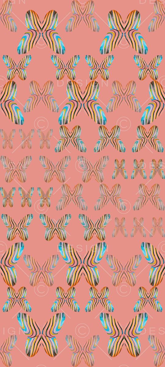 创意花卉印花华亿平台图片