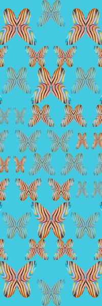 创意花卉印花华亿平台图片