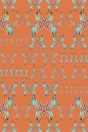 创意花卉印花华亿平台图片