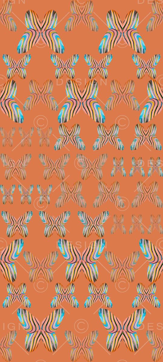 创意花卉印花华亿平台图片