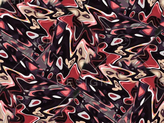 抽象彩绘印花华亿平台图片