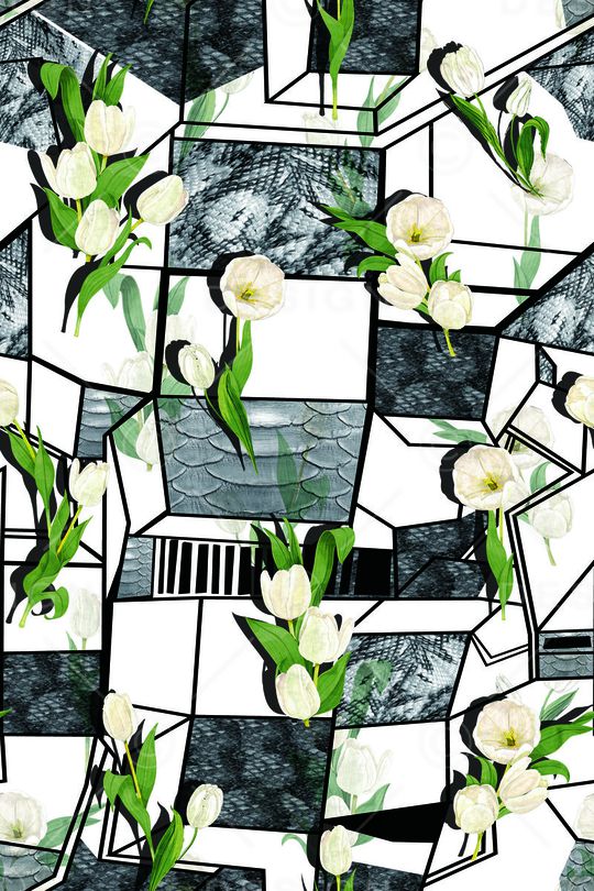 流行时尚印花华亿平台图片