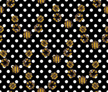 653959-几何抽象人物花卉2