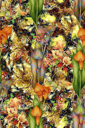 时尚大牌女装裙子外套印花华亿平台图片