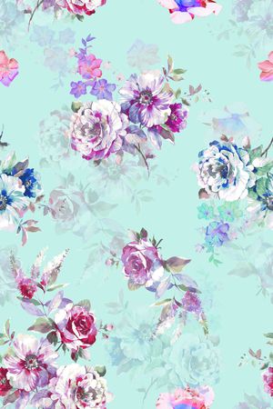 花朵印花华亿平台图片