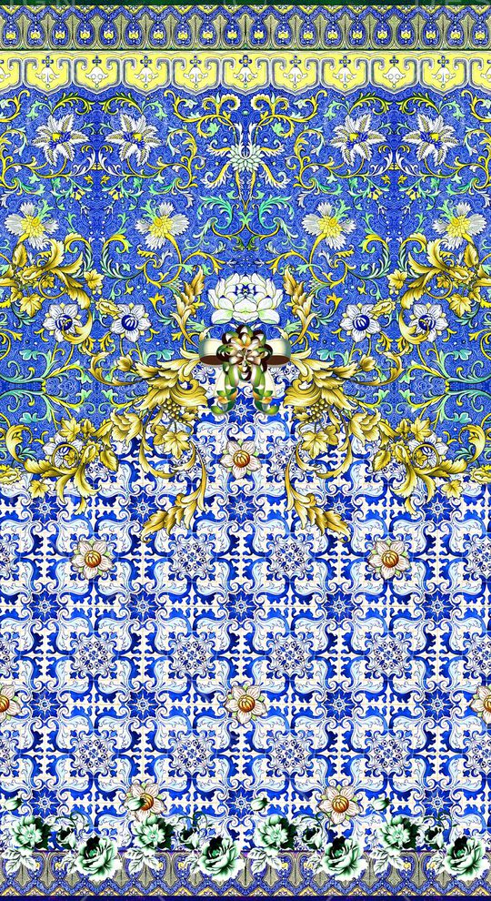 民族风印花华亿平台图片