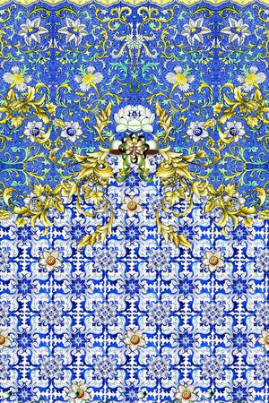 民族风印花华亿平台图片