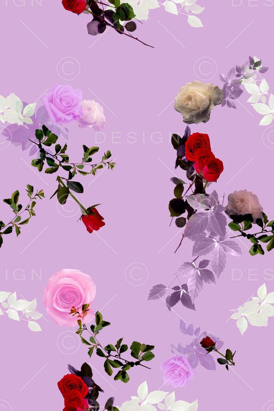 花朵印花华亿平台图片