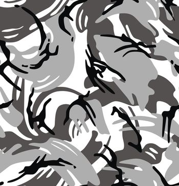 迷彩印花华亿平台图片