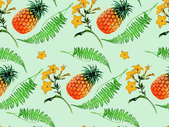 菠萝印花华亿平台图片