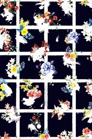 小碎花印花华亿平台图片