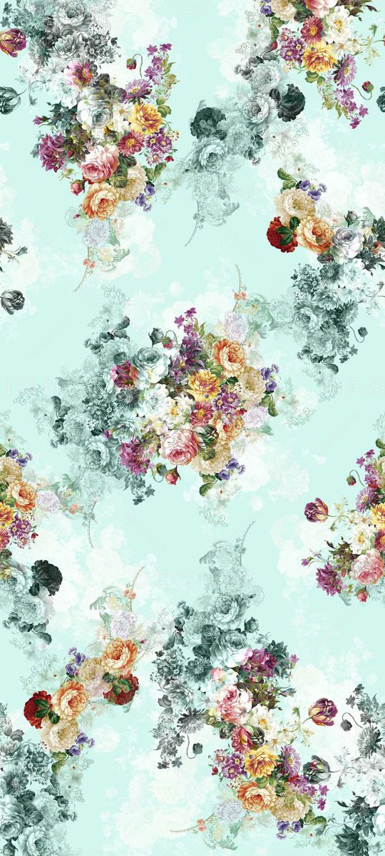 L.D~花卉印花华亿平台图片