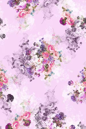 L.D~花卉印花华亿平台图片