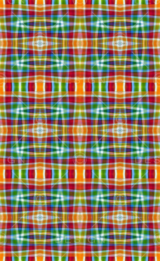 创意格子印花华亿平台图片