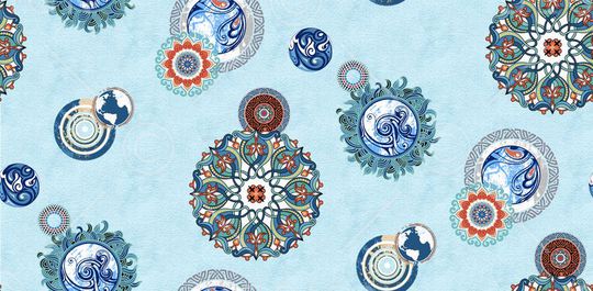 抽象印花华亿平台图片