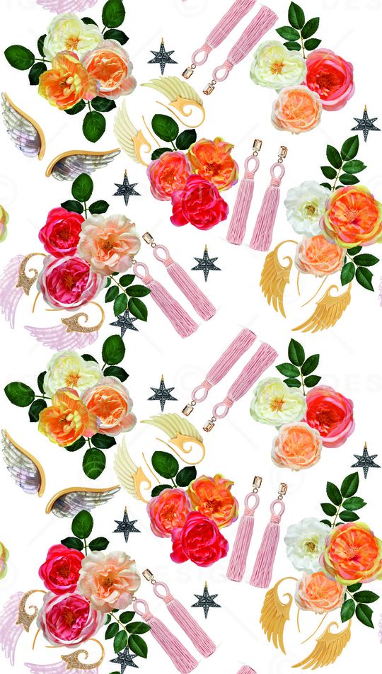 flowers印花华亿平台图片