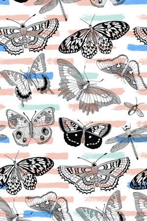 昆虫印花华亿平台图片