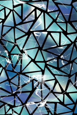 几何印花华亿平台图片