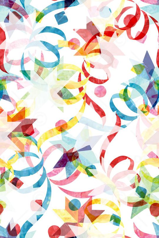 抽象印花华亿平台图片