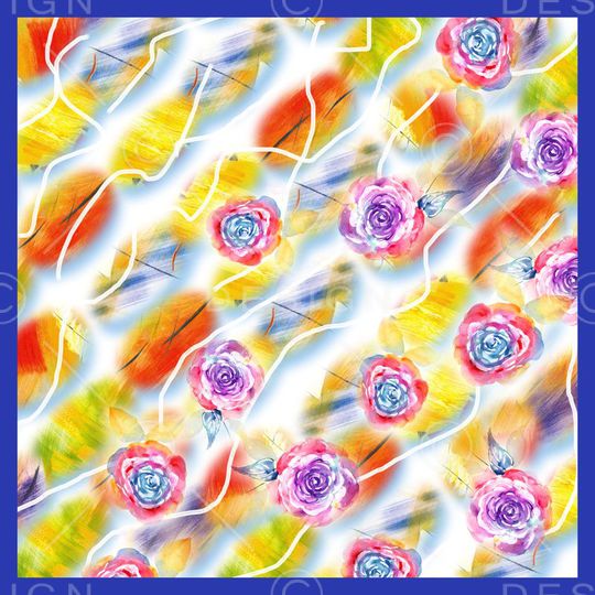 抽象印花华亿平台图片